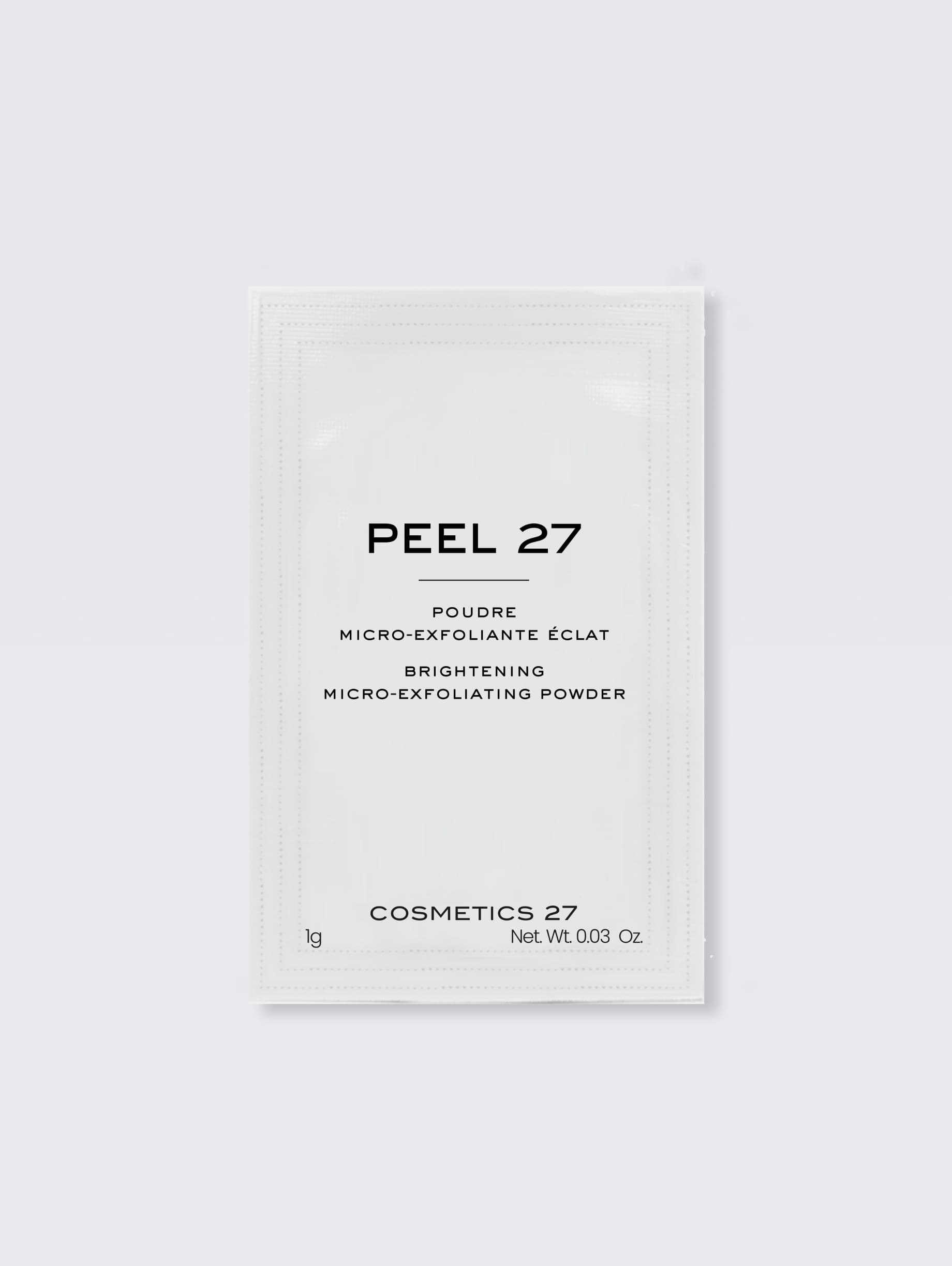 Peel 27 - Échantillons