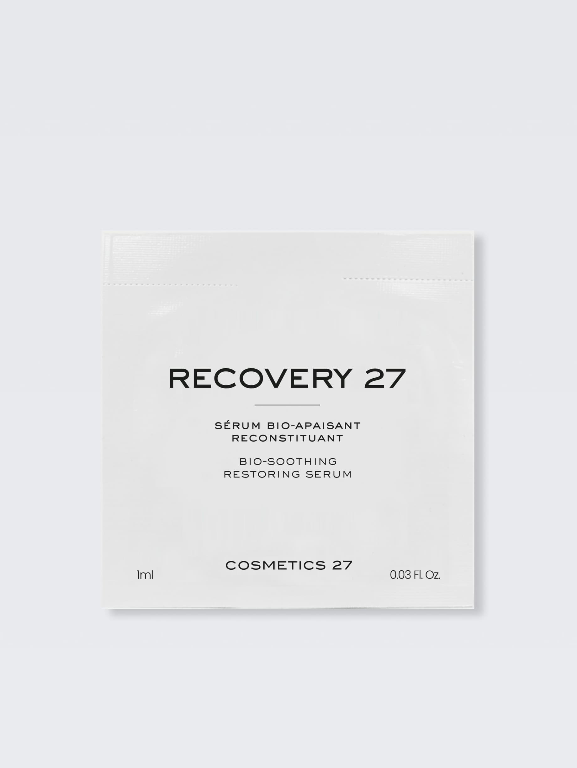 Recovery 27 - Échantillons